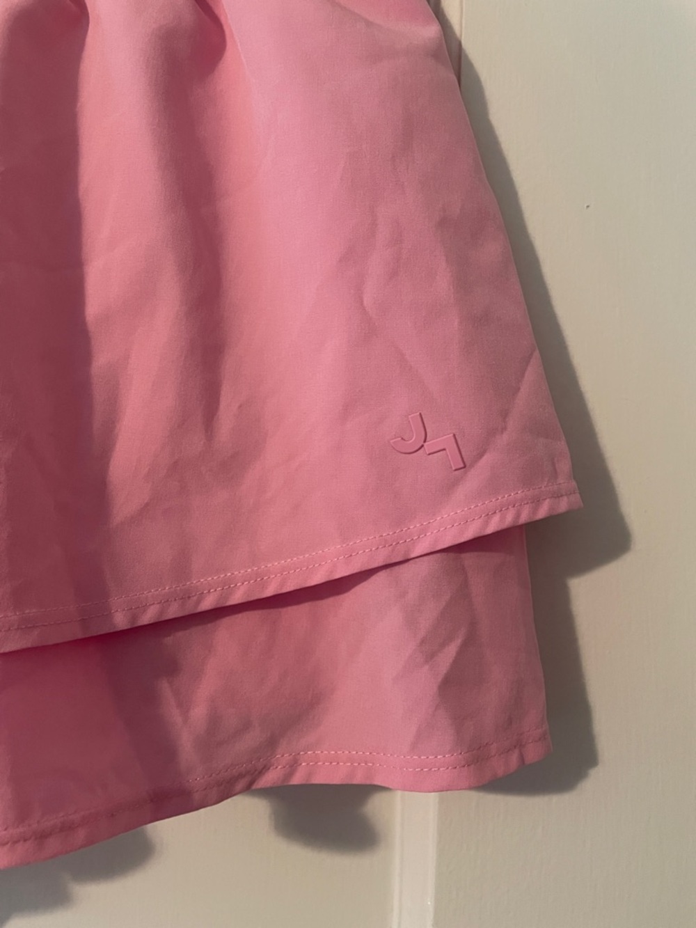 JoyLab Women’s Pink Layered Ruffle Shorts - Picture 2 of 6